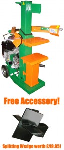 Eastwood EVLS10T 10 Ton Petrol Powered Vertical Log Splitter